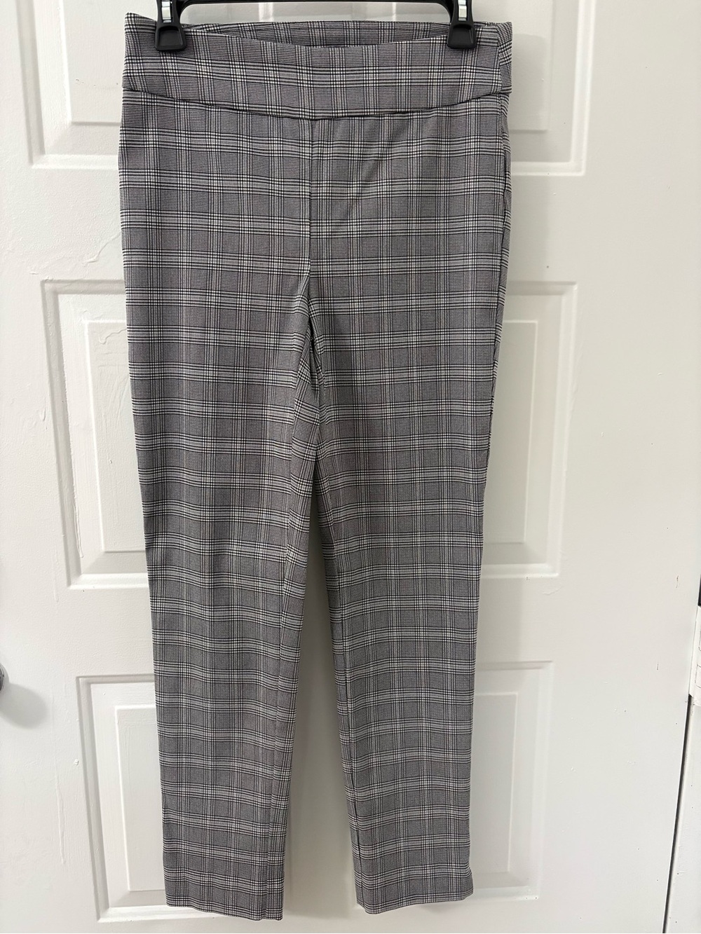 Counterparts Gray Plaid Slim Dress Pants